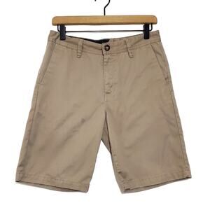 Volcom | Tan Khaki Chino Shorts 9" Inseam